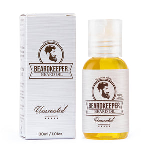 BeardKeeper Beard Oil - UNSCENTED - BeardKeeper
