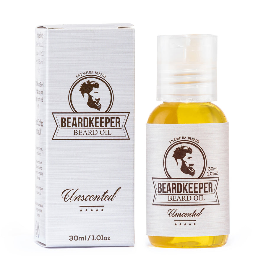 BeardKeeper Beard Oil - UNSCENTED - BeardKeeper