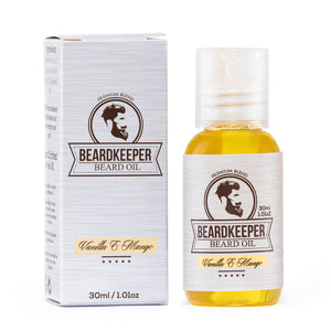 BeardKeeper Beard Oil - VANILLA & MANGO - BeardKeeper