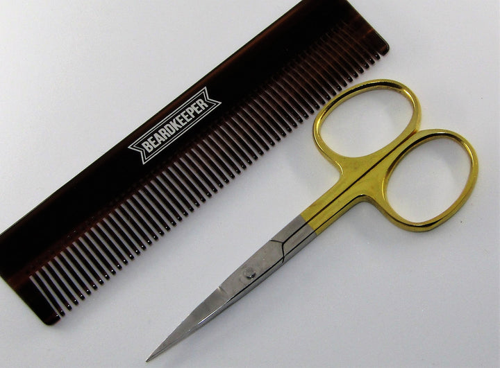 Mini Scissors + Comb - BeardKeeper